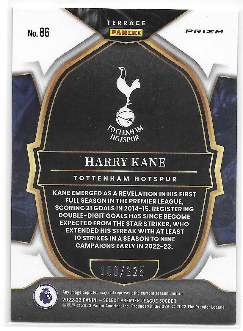 Harry Kane (Tottenham Hotspur) Terrace Camo /225 Panini Select Premier League 22-23