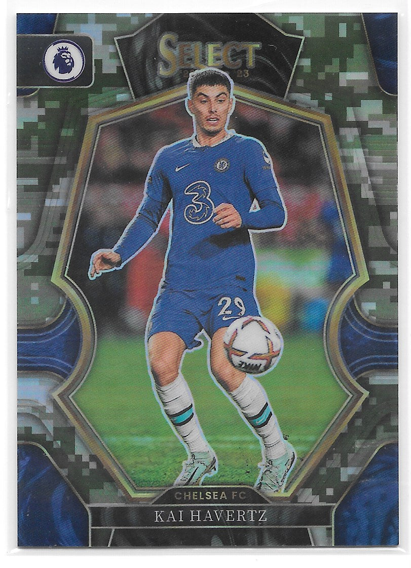 Kai Havertz (Chelsea FC) Mezzanine Camo /199 Panini Select Premier League 22-23