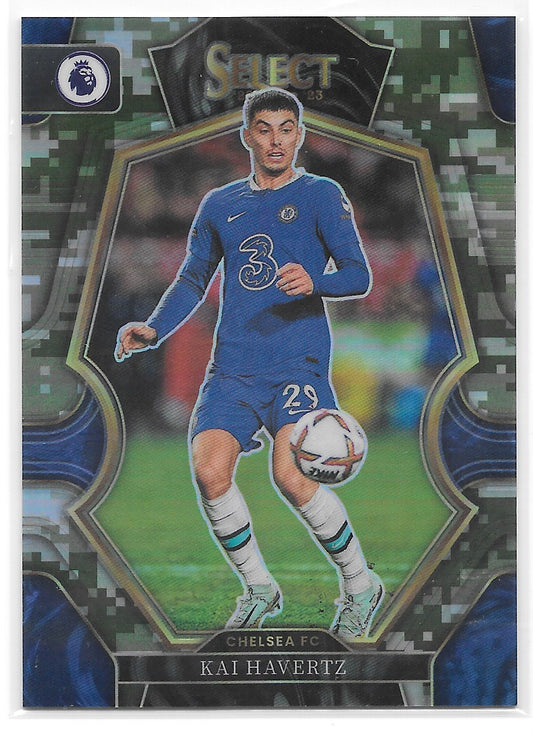 Kai Havertz (Chelsea FC) Mezzanine Camo /199 Panini Select Premier League 22-23