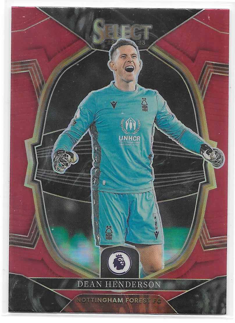 Dean Henderson (Nottingham Forest) Terrace Red Panini Select Premier League 22-23