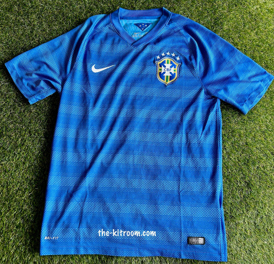 2014-15 Brazil Away Football Shirt