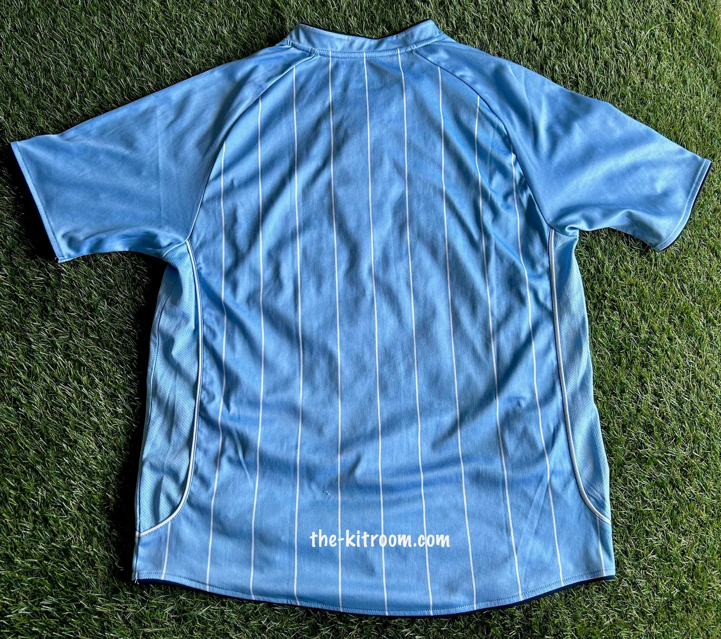 2007-08 Manchester City Home Football Shirt