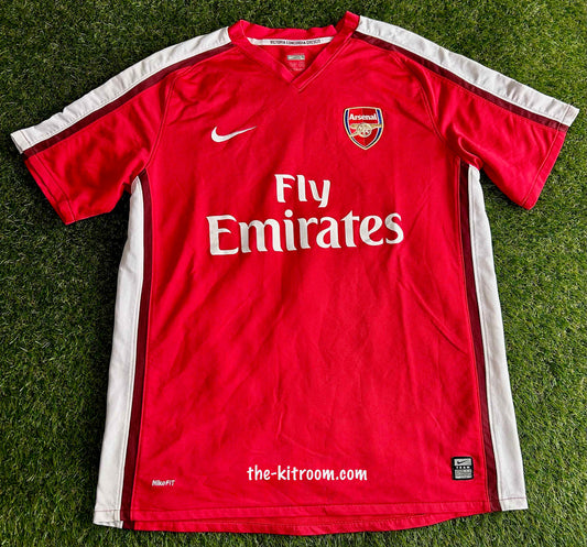 2008-10 Arsenal Home Football Shirt L