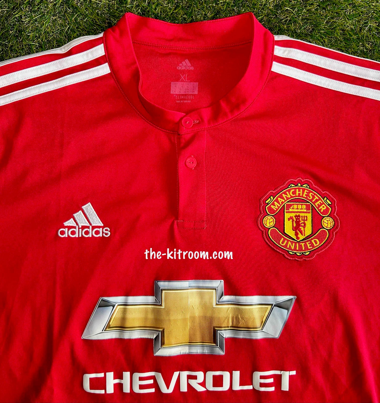 2017-18 Manchester United Home Football Shirt XL