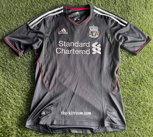 2011-12 Liverpool Away Football Shirt S