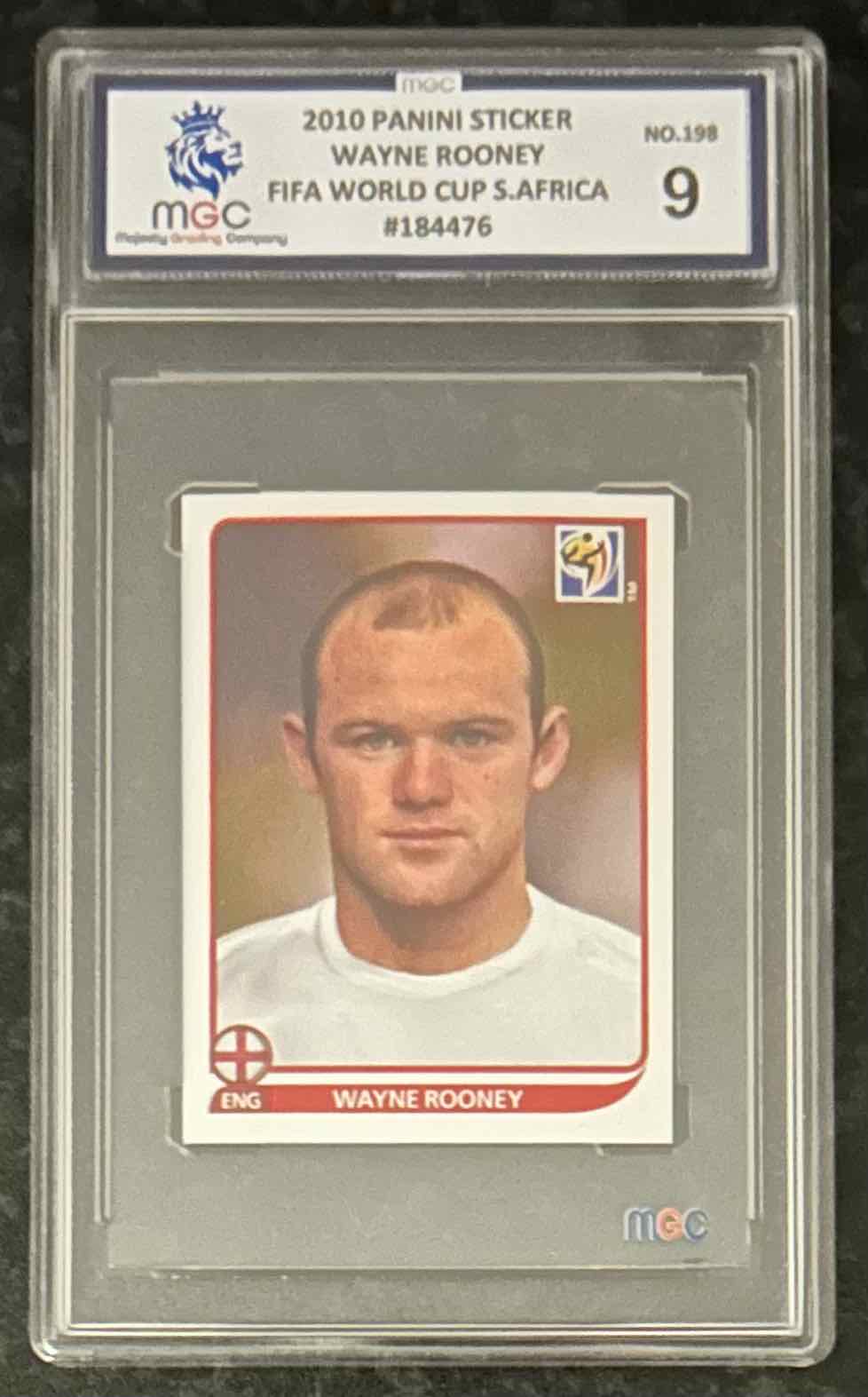 Wayne Rooney (England) Panini World Cup 2010 MGC 9