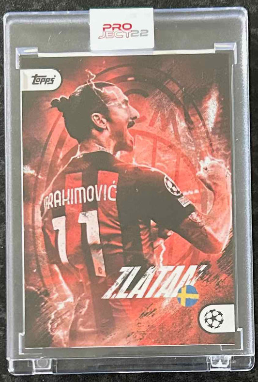 Zlatan Ibrahimovic (AC Milan) x Che Heijnen Topps Project 2022