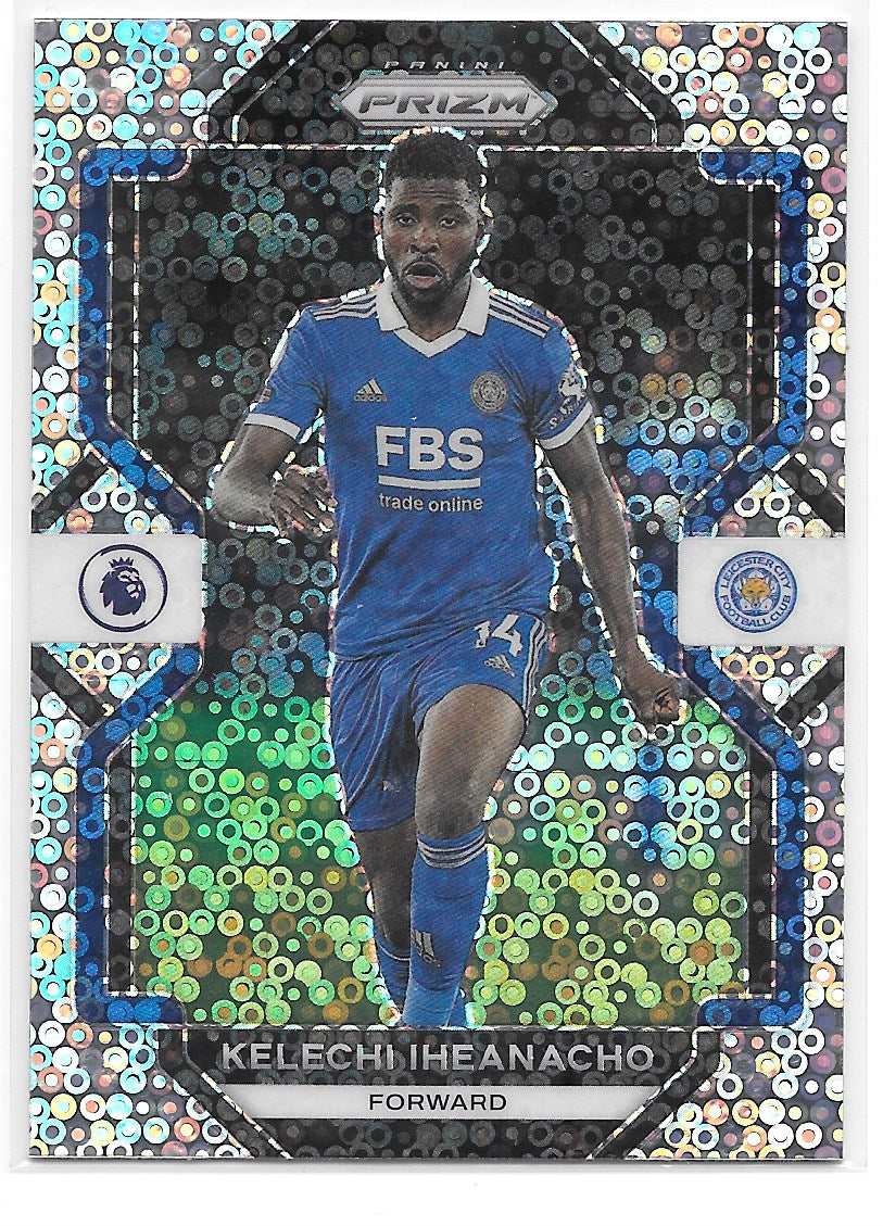 Kelechi Iheanacho (Leicester City) Breakaway Panini Prizm Premier League 22-23