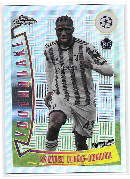 Samuel Iling-Junior (Juventus) Youthquake RC Topps Chrome UCC 22-23