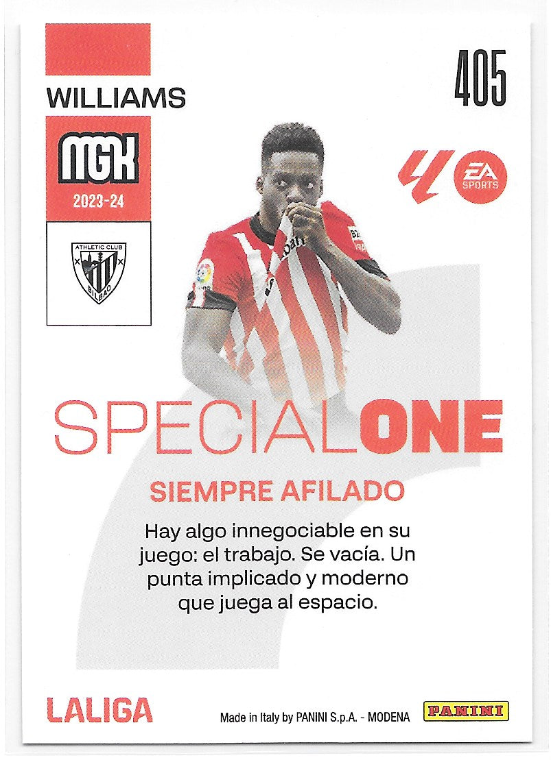 Iñaki Williams (Athletic Bilbao) Special One Panini MegaCracks La Liga 23-24