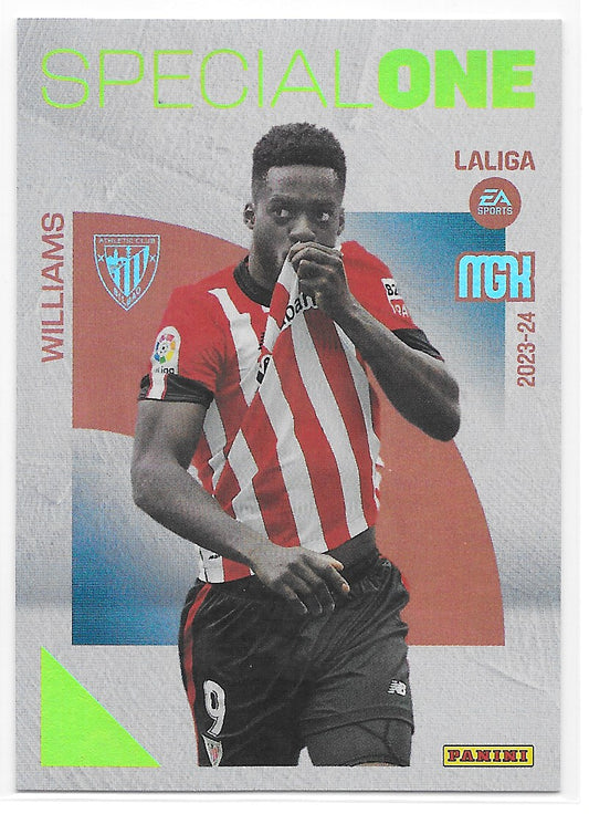 Iñaki Williams (Athletic Bilbao) Special One Panini MegaCracks La Liga 23-24