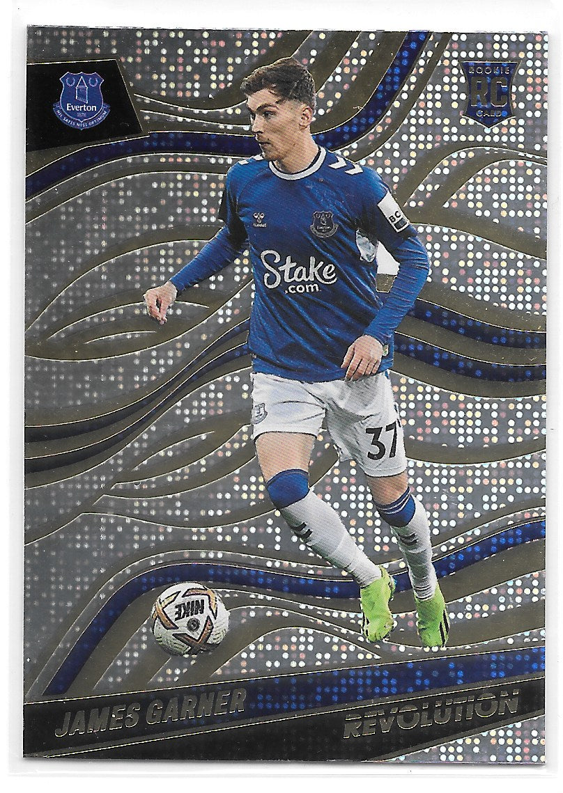 James Garner (Everton) Disco RC Panini Revolution Premier League 22-23