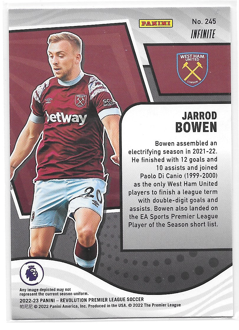 Jarrod Bowen (West Ham United) Infinite Panini Revolution Premier League 22-23