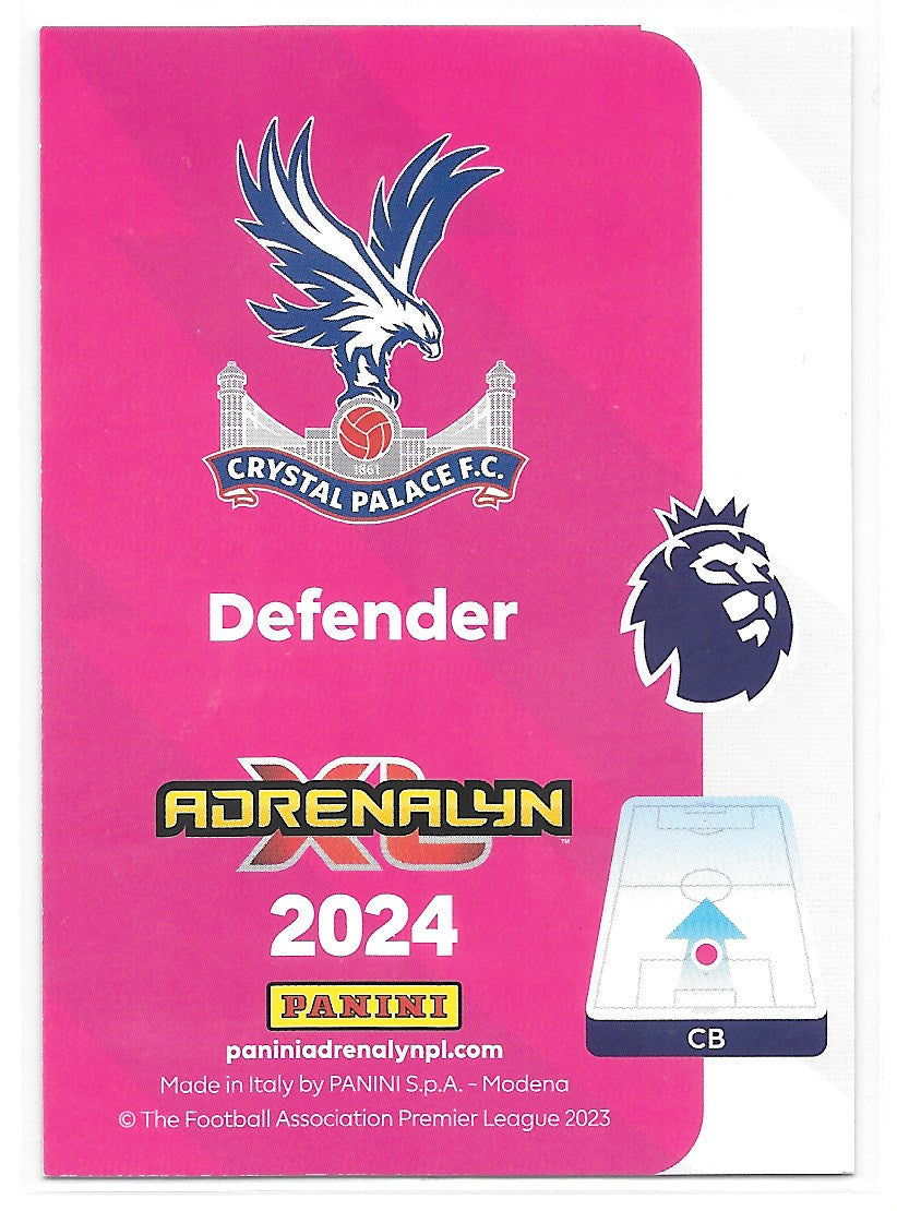 Joachim Andersen (Crystal Palace) Limited Edition Panini Premier League Adrenalyn XL 2024