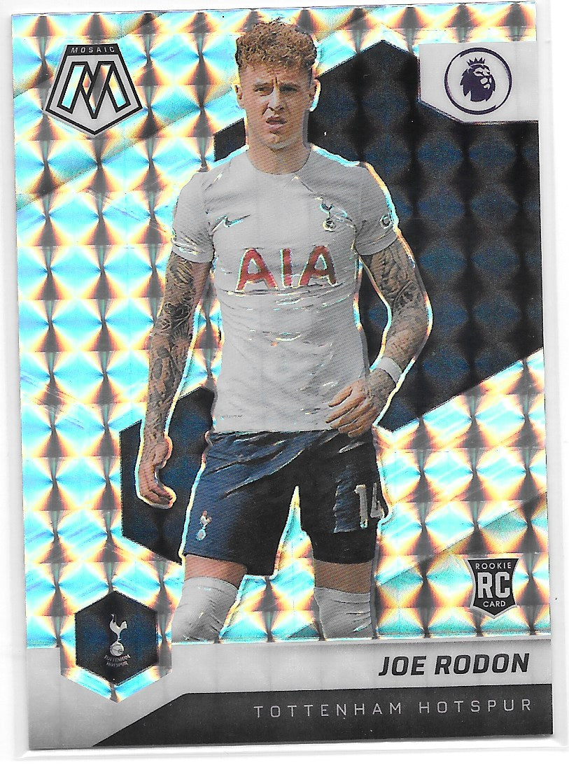 Joe Rodon (Tottenham Hotspur) Mosaic RC Panini Mosaic Premier League 21-22