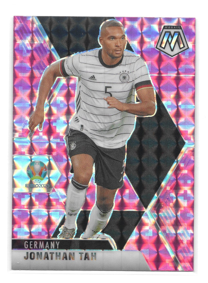 Jonathan Tah (Germany) Camo Pink Panini Mosaic UEFA Euro 2020