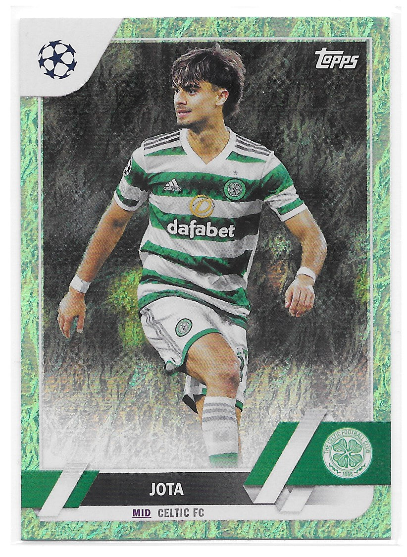 Jota (Celtic FC) Base Topps JADE Edition UEFA Club Competitions 22-23