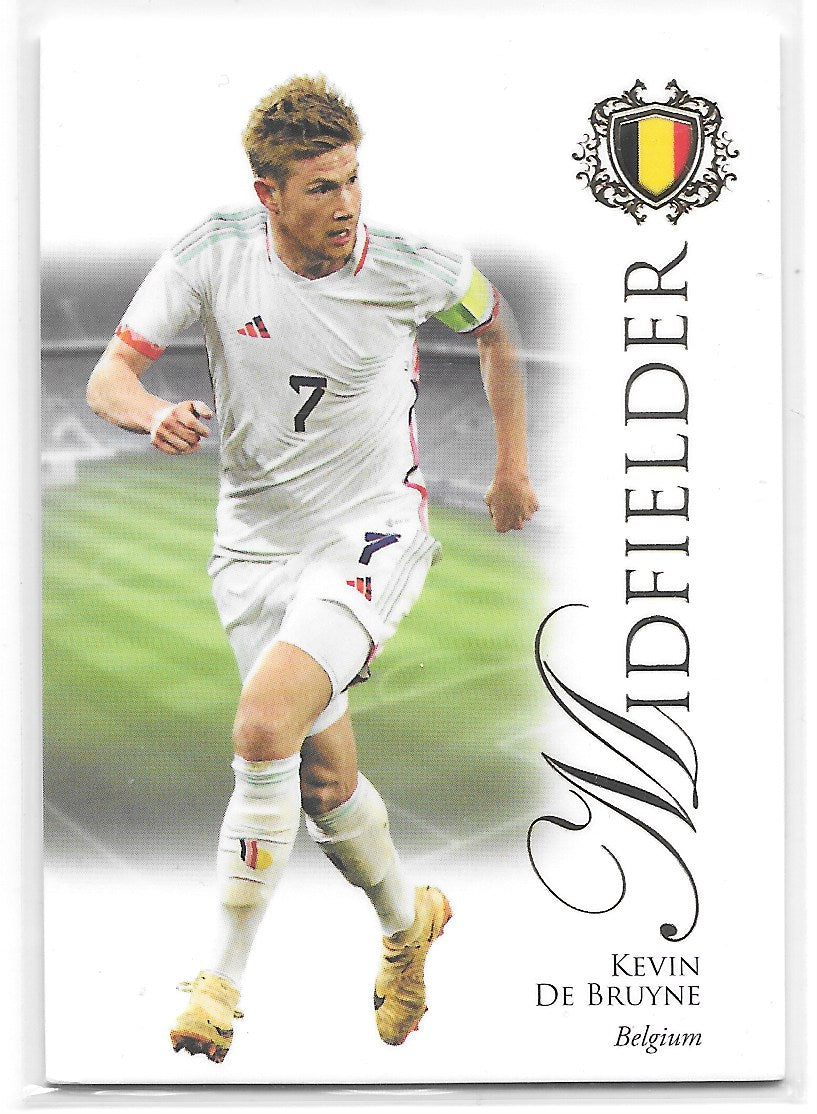 Kevin De Bruyne (Belgium) Base Futera Unique World Football 23-24