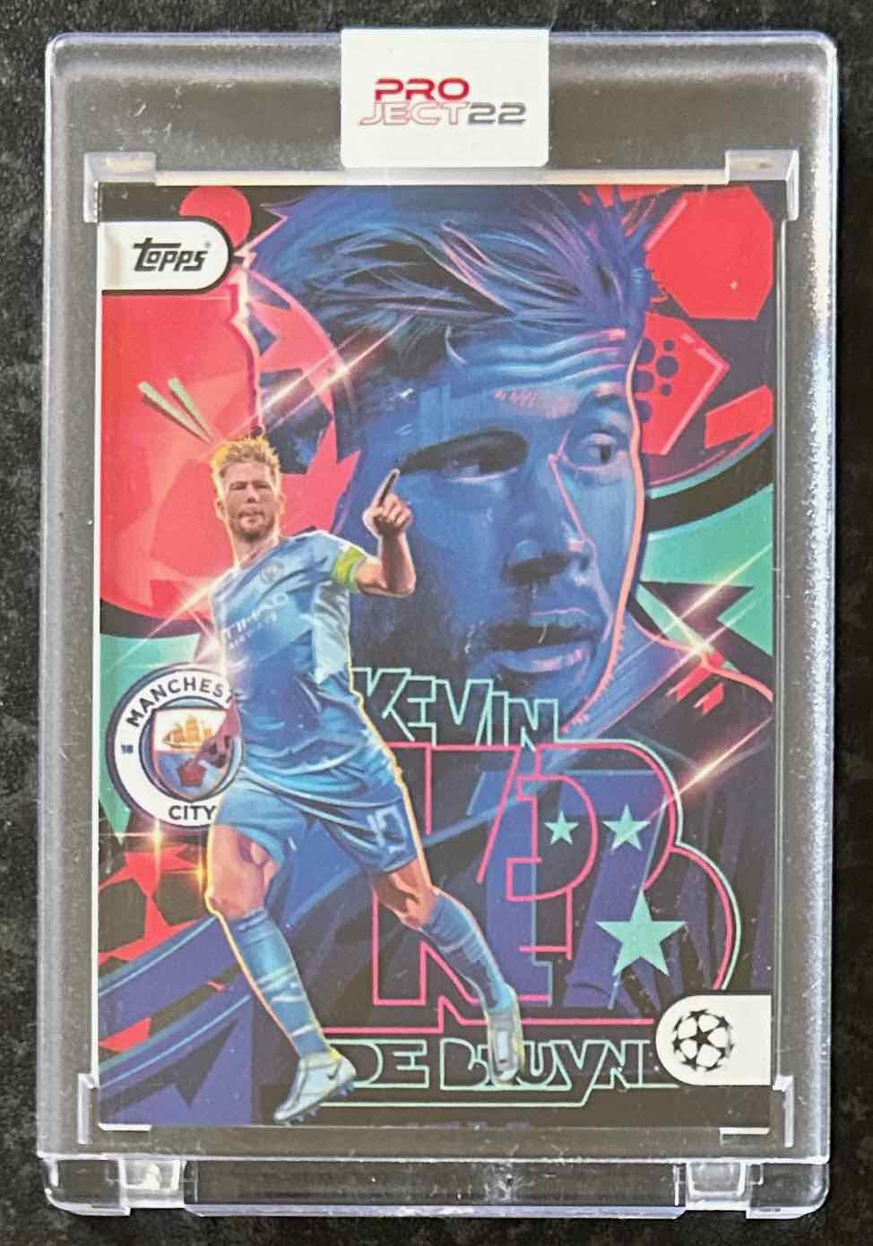 Kevin De Bruyne (Manchester United) x Orlando Arocena Topps Project 2022