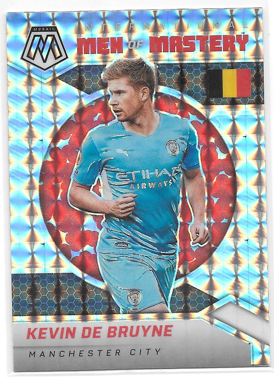 Kevin De Bruyne (Manchester City) International Men of Mastery Mosaic Panini Mosaic Premier League 21-22