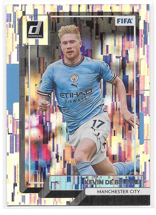 Kevin De Bruyne (Manchester City) Silver Panini Donruss FIFA 22-23