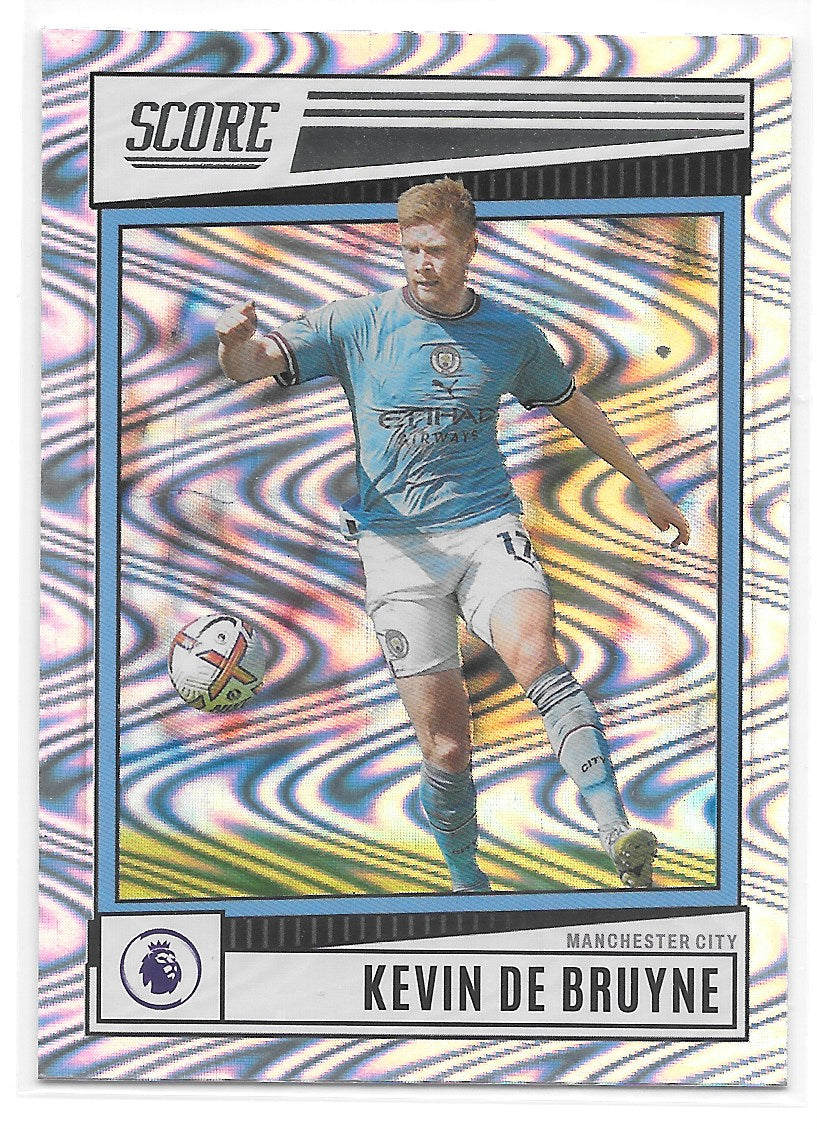 Kevin De Bruyne (Manchester City) Silver Swirl Panini Score Premier League 22-23