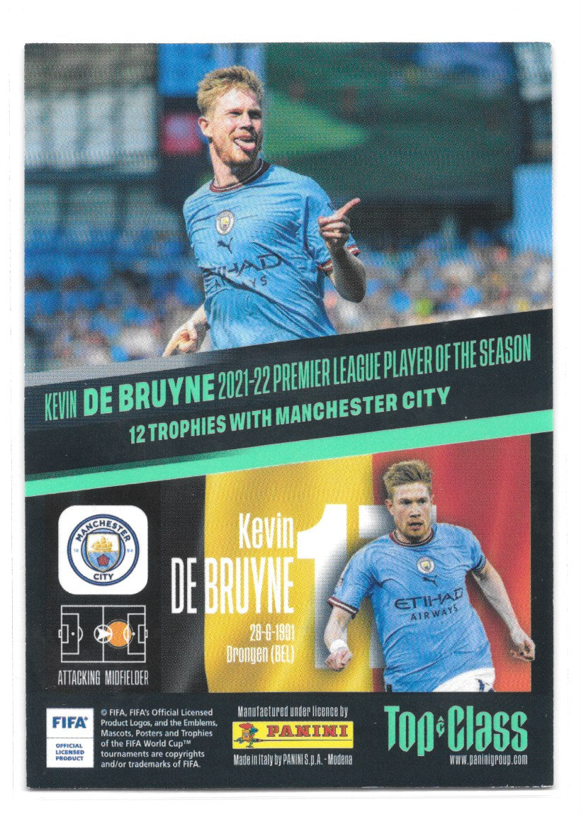 Kevin De Bruyne (Manchester City FC) Unbeatable Panini Top Class 2023