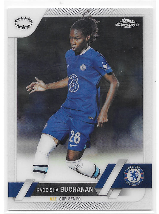 Kadeisha Buchanan (Chelsea FC) Topps Chrome UEFA Women’s Champions League 22-23