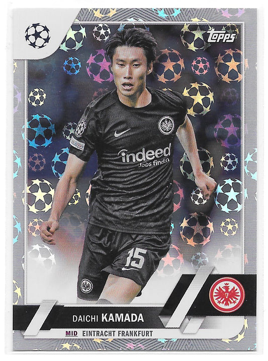 Daichi Kamada (Eintracht Frankfurt) Starball Foil Topps UCC Flagship 22-23