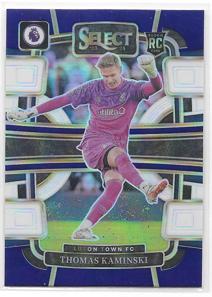 Thomas Kaminski (Luton Town) Terrace MultiColor RC Panini Select Premier League 23-24