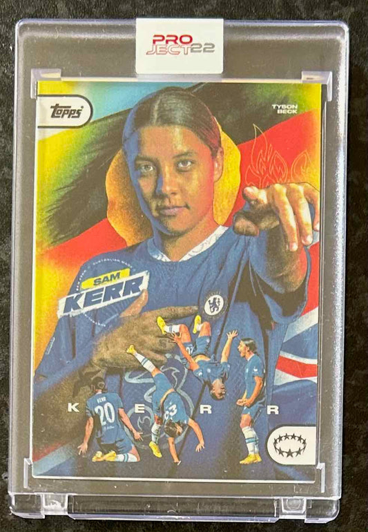 Sam Kerr (Chelsea) x Tyson Beck Topps Project 2022