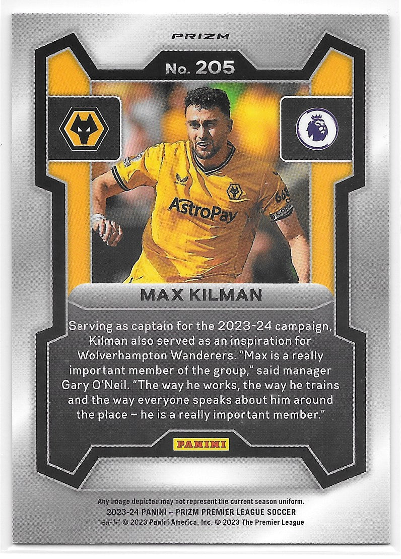 Max Kilman (Wolverhamton Wanderers) Pink Mosaic Panini Prizm Premier League 23-24