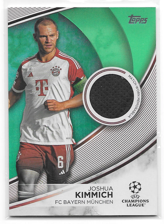 Joshua Kimmich (FC Bayern Munchen) Superstar Relic Neon Green /199 Topps UCC Flagship 23-24