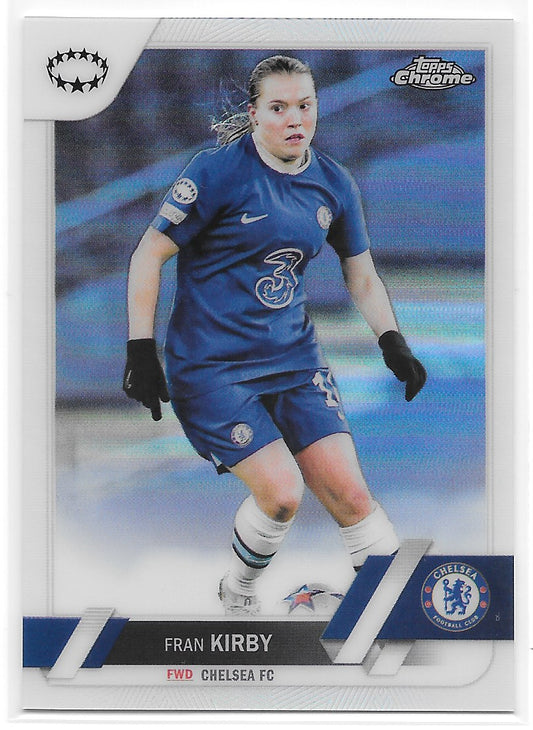 Fran Kirby (Chelsea FC) Refractor Topps Chrome UEFA Women’s Champions League 22-23