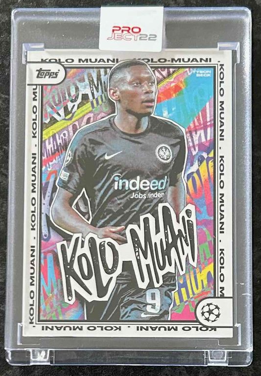 Randal Kolo Muani (Eintracht Frankfurt) x Tyson Beck Topps Project 2022