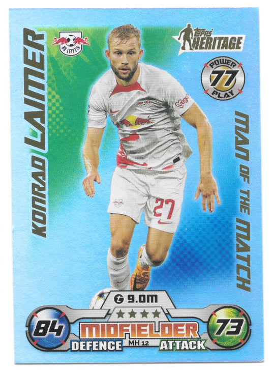 Konrad Laimer (RB Leipzig) MOTM Heritage Match Attax 2023