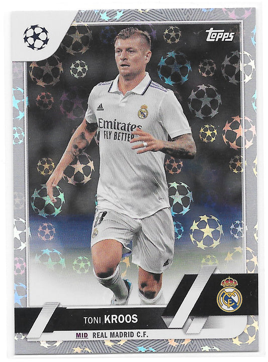 Toni Kroos (Real Madrid CF) Starball Foil Topps UCC Flagship 22-23