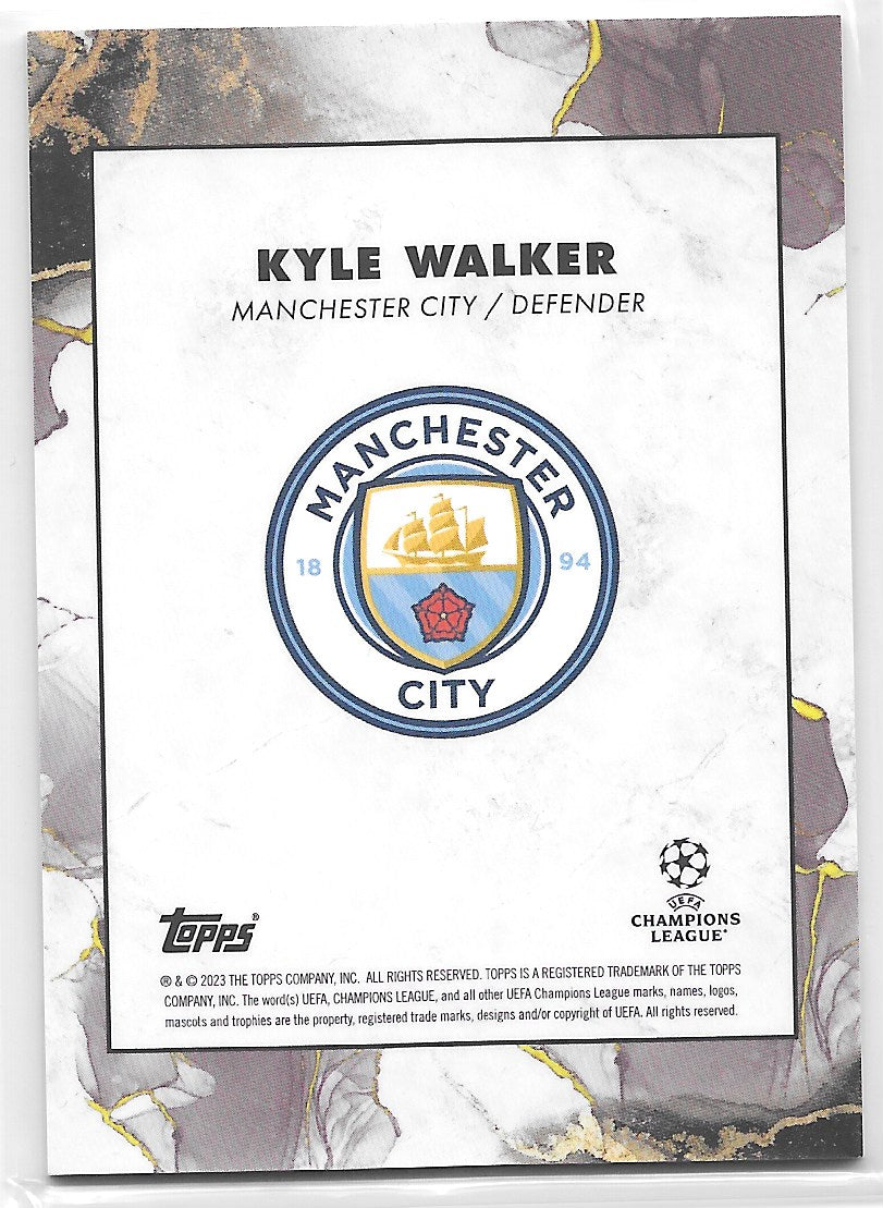 Kyle Walker (Manchester City) Star Quality Topps Inception UEFA Club Competitions 22-23