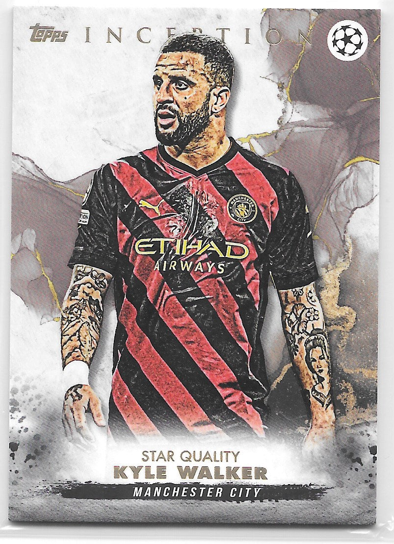 Kyle Walker (Manchester City) Star Quality Topps Inception UEFA Club Competitions 22-23