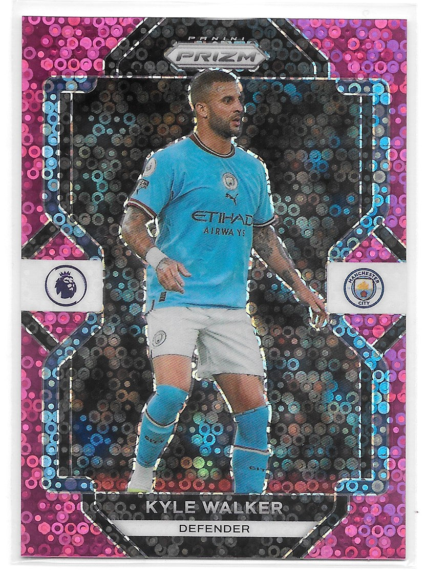 Kyle Walker (Manchester City) Pink Breakaway /99 Panini Prizm Premier League 22-23