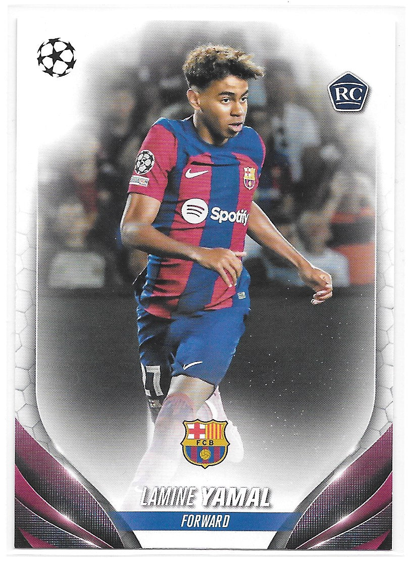 Lamine Yamal (FC Barcelona) Rookie Card Topps UEFA Club Competitions Flagship 23-24