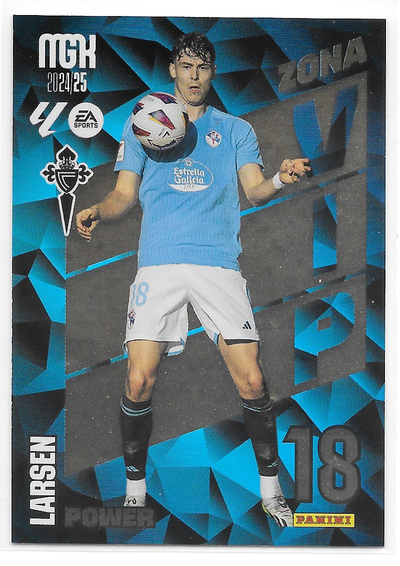 Jorgen Larsen (Celta de Vigo) Zona VIP Power Panini La Liga MegaCracks 24-25