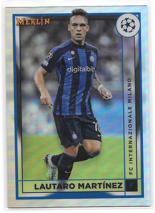 Lautaro Martinez (FC Internazionale Milano) Refractor Topps Merlin Chrome UCC 22-23