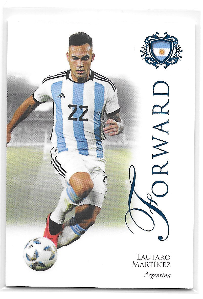 Lautaro Martinez (Argentina) Sapphire /15 Futera Unique World Football 23-24