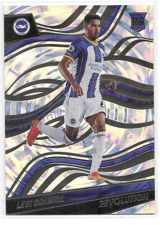 Levi Colwill (Brighton & Hove Albion) Fractal RC Panini Revolution Premier League 22-23