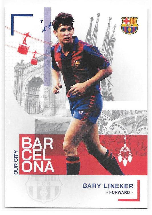 Gary Lineker (FC Barcelona) Our City Topps FC Barcelona Team Set 22-23