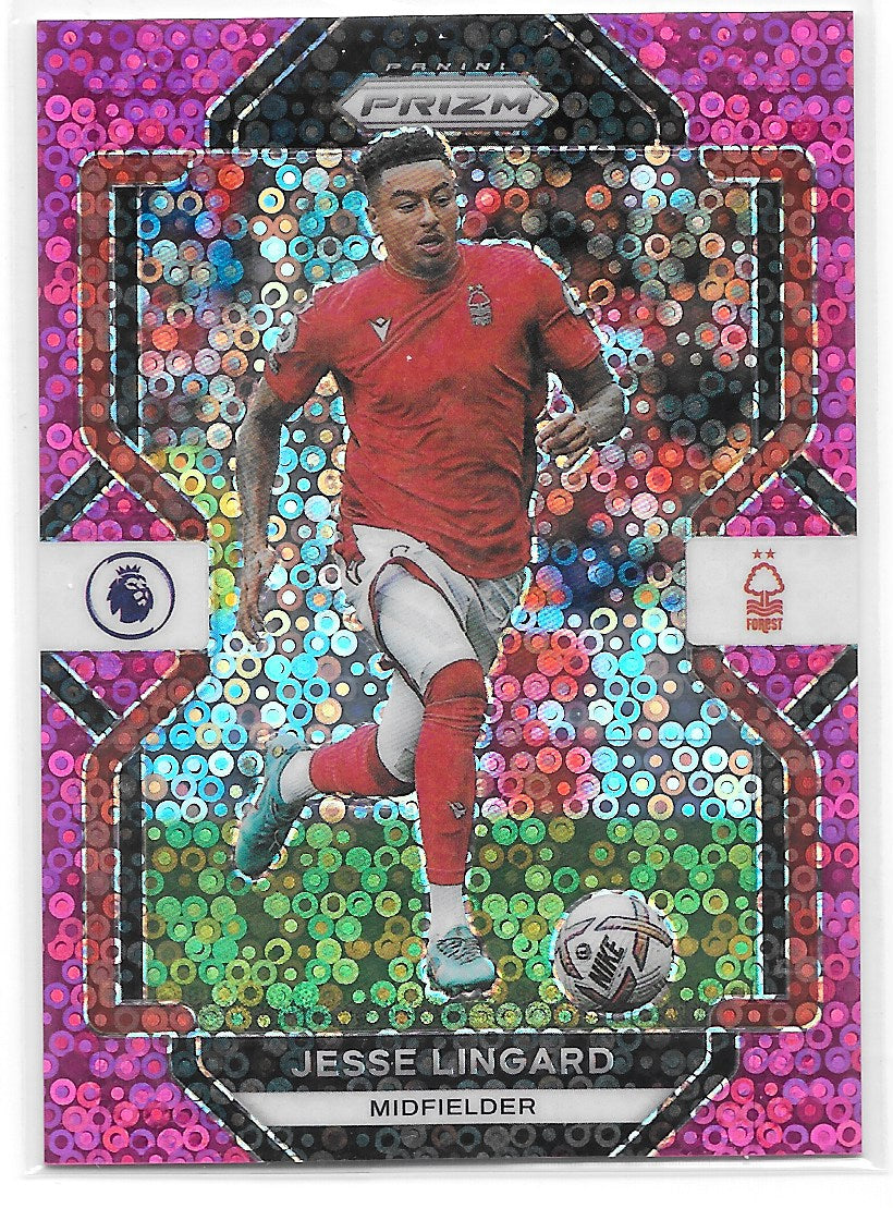 Jesse Lingard (Nottingham Forest FC) Pink Breakaway /99 Panini Prizm Premier League 22-23