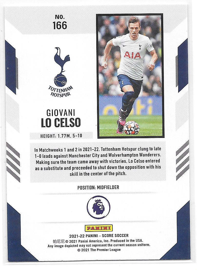 Giovani Lo Celso (Tottenham Hotspur) Red Laser Panini Score Premier League 21-22