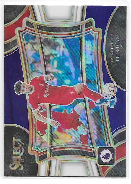 Luis Diaz (Liverpool) Field Level MultiColor Panini Select Premier League 23-24