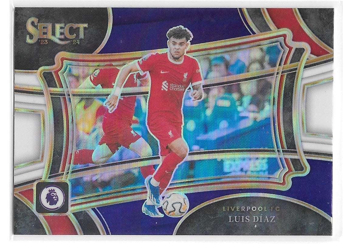 Luis Diaz (Liverpool) Field Level MultiColor Panini Select Premier League 23-24